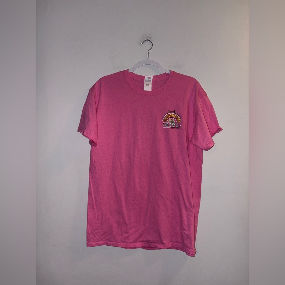 Gildan | Pink Southern Girl T-Shirt